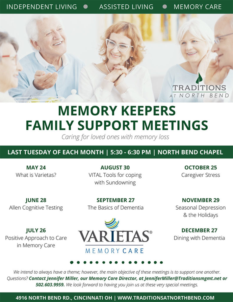 Memory Keepers Family Support Meetings